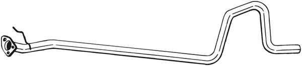 Avgasrör, Mitt Bosal 913-351 BOSAL