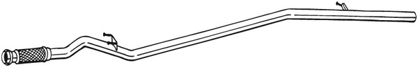 Avgasrör, Mitt Bosal 950-079 BOSAL