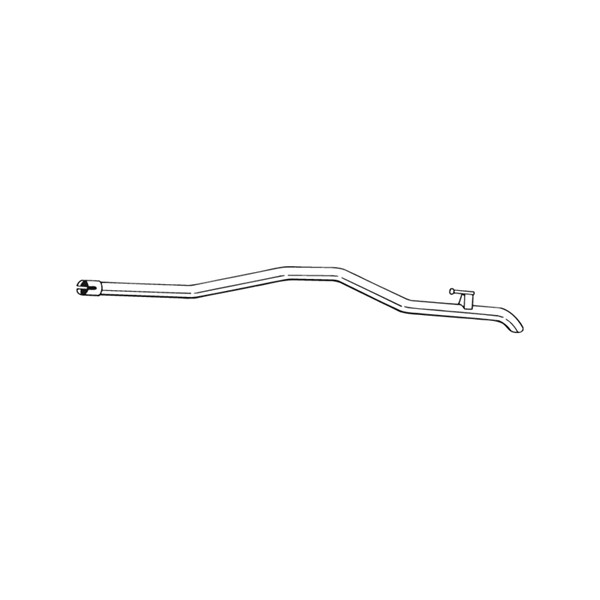 Avgasrör, Bak Bosal 950-089 BOSAL