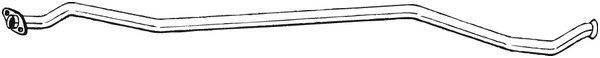Avgasrör, Mitt Bosal 969-121 BOSAL