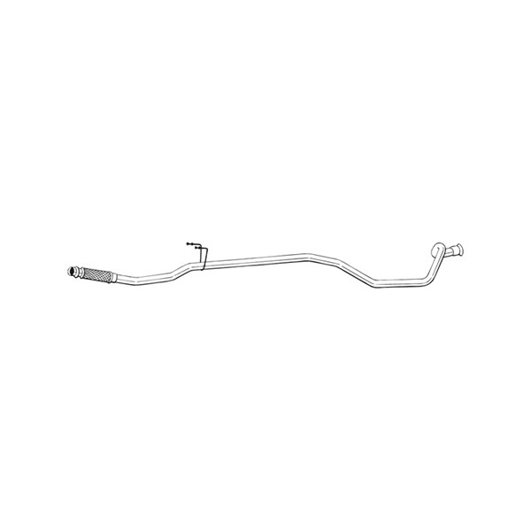 Avgasrör, Mitt Bosal 989-999 BOSAL