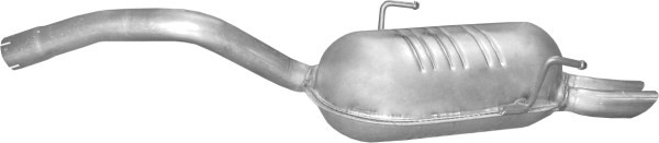 Bakre ljuddämpare Polmo 04.332 POLMO