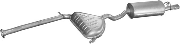 Reparationsrör, katalysator Polmo 16.49 POLMO