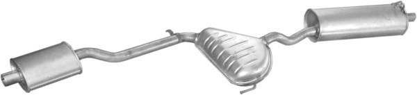 Reparationsrör, katalysator Polmo 16.81 POLMO