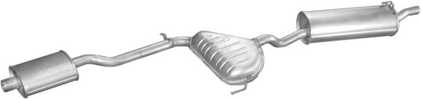 Reparationsrör, katalysator Polmo 16.82 POLMO