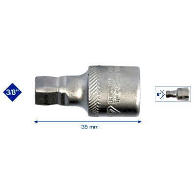 Förlängninsskaft, hylsnyckel, Universal Ks tools BT021910 KS TOOLS