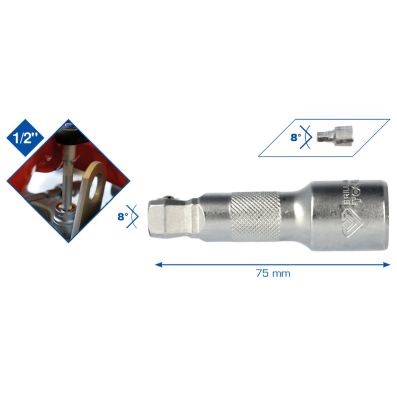 Förlängninsskaft, hylsnyckel, Universal Ks tools BT022912 KS TOOLS
