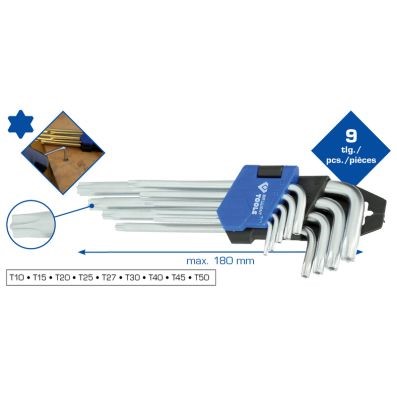 Vinkelskruvnyckelsats, Universal Ks tools BT044009 KS TOOLS