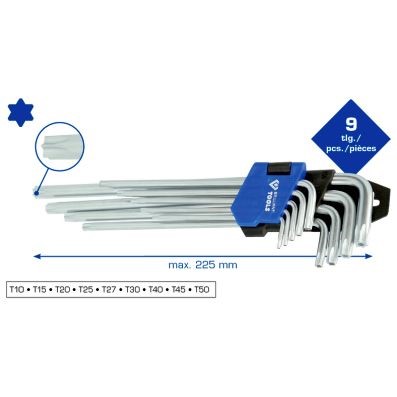 Vinkelskruvnyckelsats, Universal Ks tools BT044019 KS TOOLS