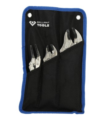Låstång-sats, Universal Ks tools Griptångssats, 3-delar BT065003 KS TOOLS