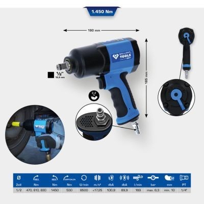 Mutterdragera (tryckluft), Universal KS TOOLS