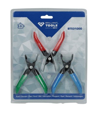 Upplåsningsverktyg, AC-anläggning-/bränsleledning Ks tools BT5310 KS TOOLS
