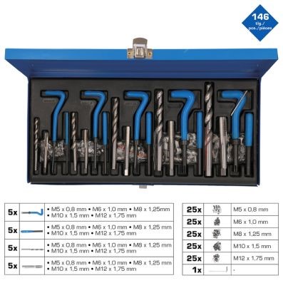 Gängverktygssats, Universal Ks tools BT541150 KS TOOLS