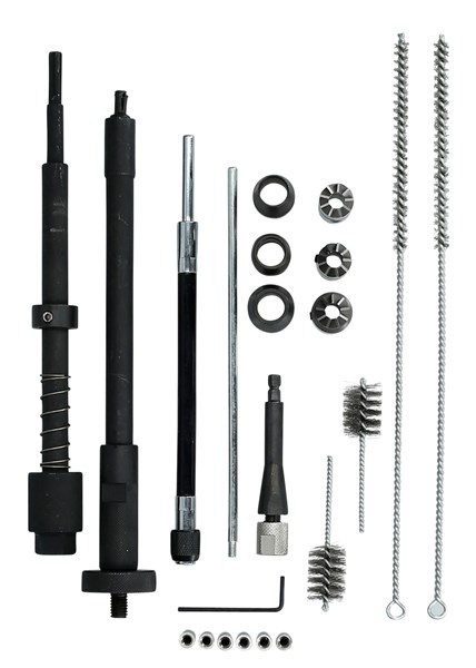 Rengörings-/fräsverktygssats, CD-spridarschakt, Universal KS TOOLS