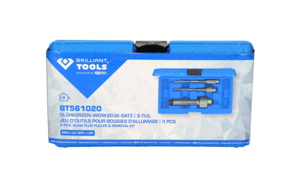 Avdragarsats, glödstiftsstift, Universal KS TOOLS