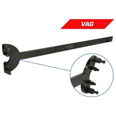 Lägeslåsare, remskiva, Universal KS TOOLS