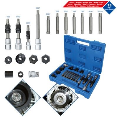 Monteringsverktygsats, generatorfrihjul, Universal KS TOOLS