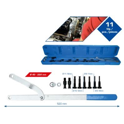 Skruvnyckelssats, batteriplugg, Universal Ks tools BT595750 KS TOOLS