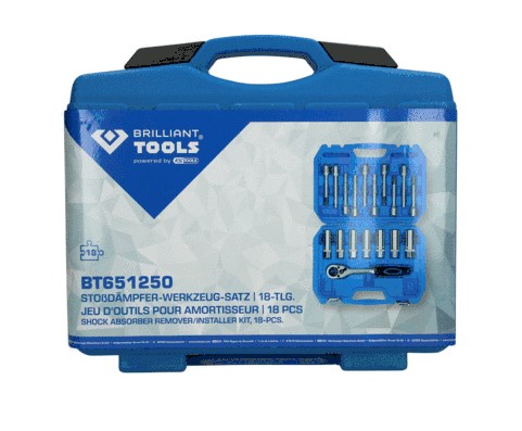Verktygssats, stötdämparkolvstång, Universal KS TOOLS