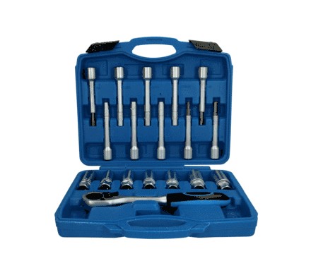 Verktygssats, stötdämparkolvstång, Universal KS TOOLS