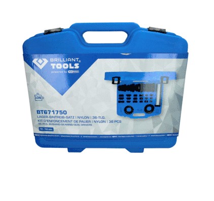 Monteringsverktygssats, hjulnav/hjullager Ks tools BT671750 KS TOOLS