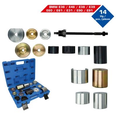 Monteringsverktygssats, gummi-metallager, Universal KS TOOLS