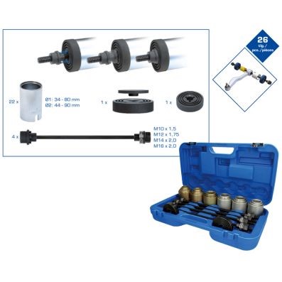 Pressverktyg, kulled, Universal Ks tools BT672450 KS TOOLS
