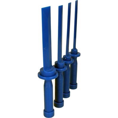 Mejselsats, Universal Plast-skrapa-sats, 4 delar