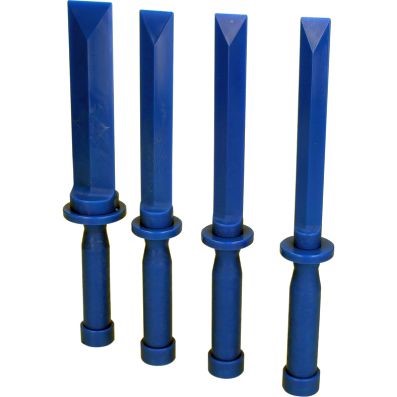 Mejselsats, Universal Plast-skrapa-sats, 4 delar