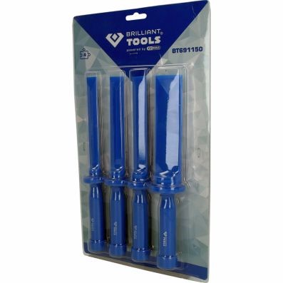 Mejselsats, Universal Plast-skrapa-sats, 4 delar