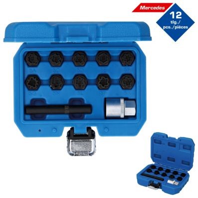 Upplåsningsverktygssats, fälglås, Universal Ks tools BT691210 KS TOOLS