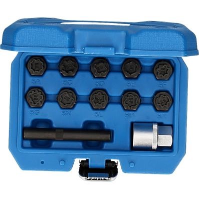Upplåsningsverktygssats, fälglås, Universal Ks tools BT691210 KS TOOLS