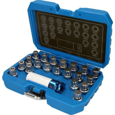 Upplåsningsverktygssats, fälglås, Universal Ks tools BT691230 KS TOOLS
