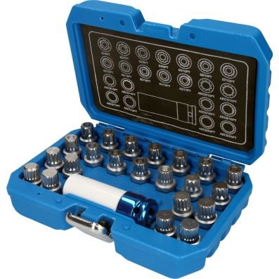 Upplåsningsverktygssats, fälglås, Universal Ks tools BT691260 KS TOOLS