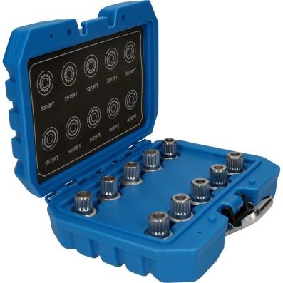 Upplåsningsverktygssats, fälglås, Universal Ks tools BT691290 KS TOOLS