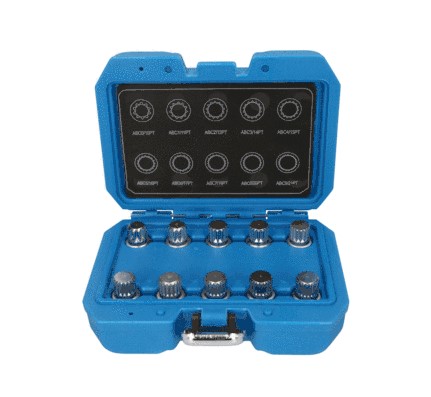 Upplåsningsverktygssats, fälglås, Universal Ks tools BT691310 KS TOOLS