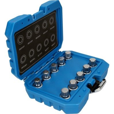 Upplåsningsverktygssats, fälglås, Universal Ks tools BT691310 KS TOOLS
