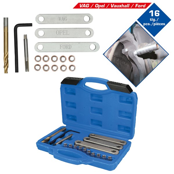 Gängborr-sats, Universal Ks tools BT701100 KS TOOLS