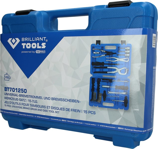 Monteringsverktygssats, bromsservice, Universal Ks tools BT701250 KS TOOLS