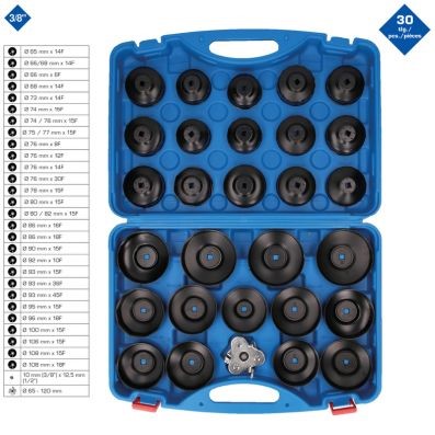 Oljefilternyckelsats, Universal Ks tools BT711050 KS TOOLS