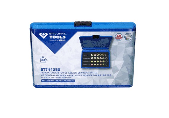 Reparationssats, oljeavtappningsskruvgänga Ks tools BT711250 KS TOOLS Reparationssats, oljeavtappningsskruvgänga Ks tools BT711250 KS TOOLS