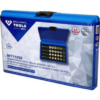 Reparationssats, oljeavtappningsskruvgänga Ks tools BT711250 KS TOOLS Reparationssats, oljeavtappningsskruvgänga Ks tools BT711250 KS TOOLS