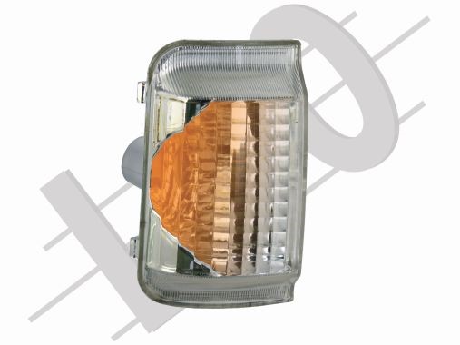 Blinkers, Ytterspegel, Vänster ABAKUS