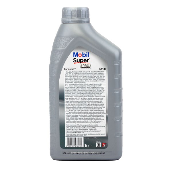 Motorolja MOBIL Super 3000 X1 Formula FE 5W-30 1L MOBIL