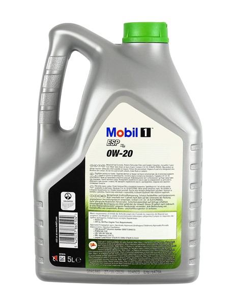 Motorolja Mobil 1 Esp X2 0W-20 MOBIL