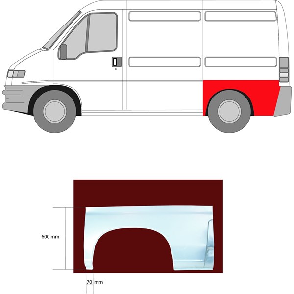 Sdovägg, Vänster bak Klokkerholm 2092531 KLOKKERHOLM Sdovägg, Vänster bak Klokkerholm 2092531 KLOKKERHOLM