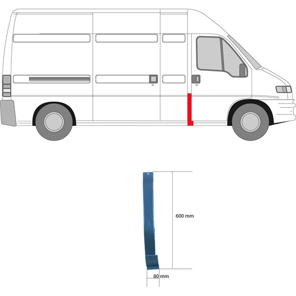 Sdovägg, Höger fram Klokkerholm 2092562 KLOKKERHOLM