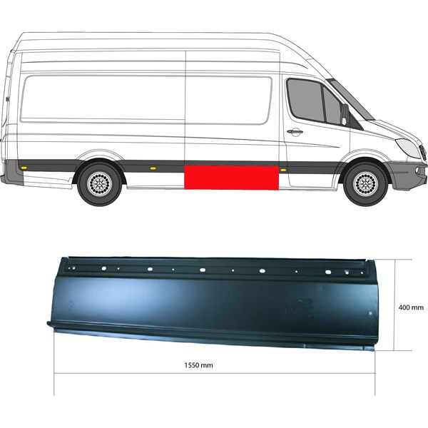 Sdovägg, Höger fram Klokkerholm 3547002 KLOKKERHOLM Sdovägg, Höger fram Klokkerholm 3547002 KLOKKERHOLM