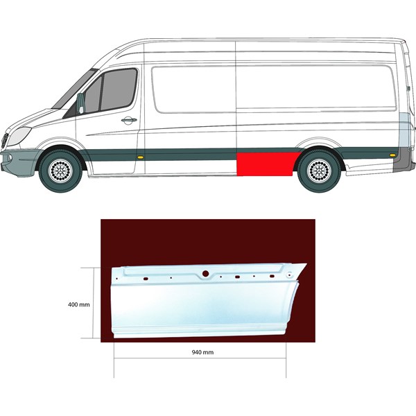 Sdovägg, Vänster fram Klokkerholm 3547561 KLOKKERHOLM