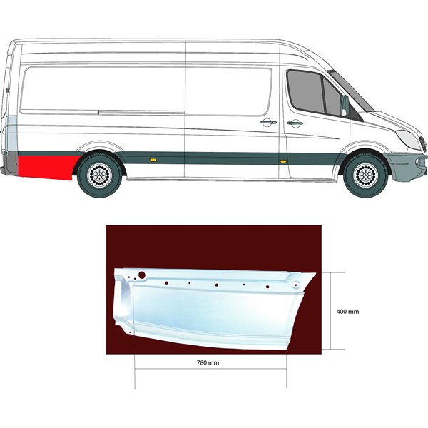 Sdovägg, Höger bak Klokkerholm 3547602 KLOKKERHOLM Sdovägg, Höger bak Klokkerholm 3547602 KLOKKERHOLM